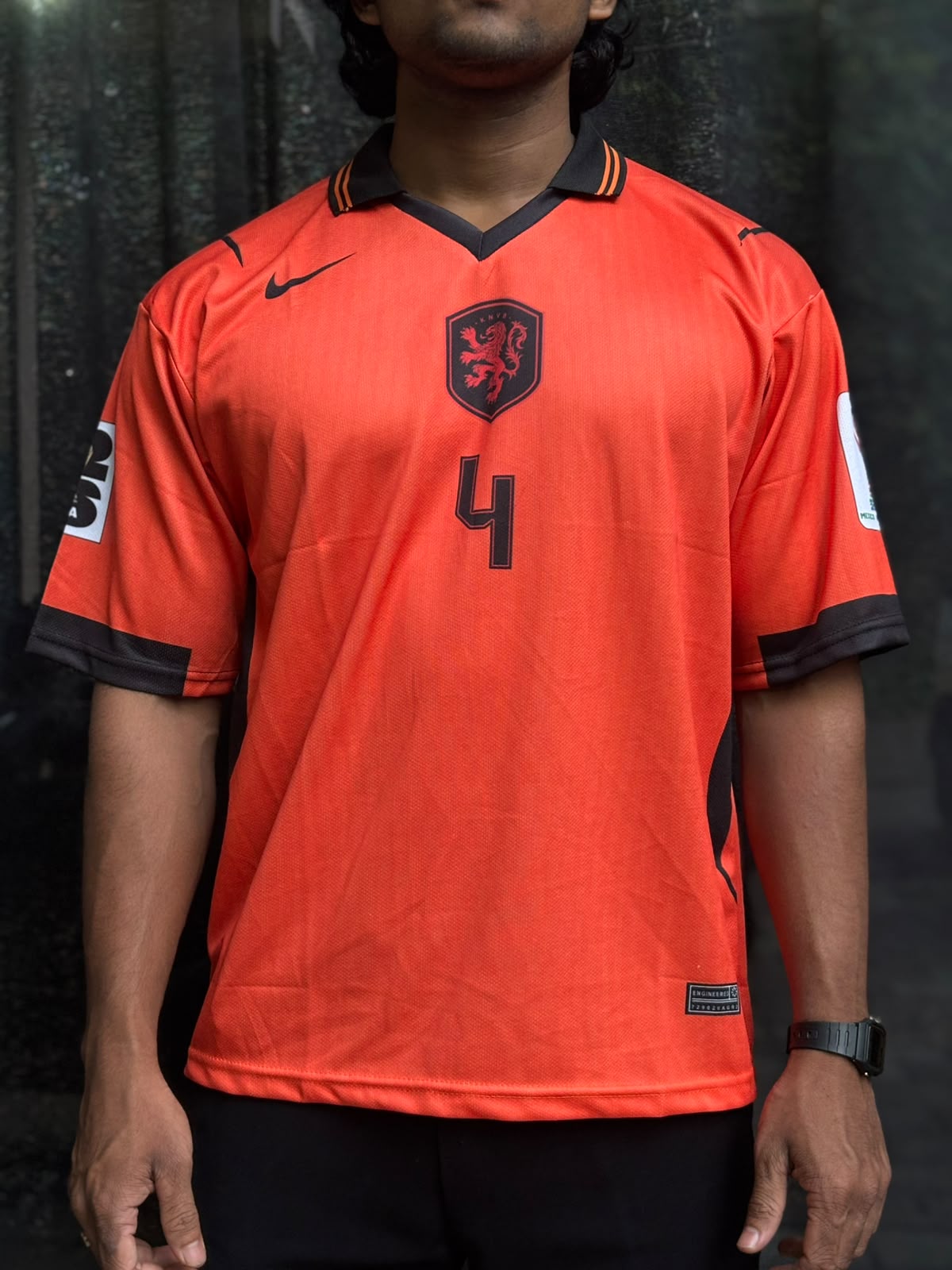 Virgil Van Dijk #04 Netherlands World Cup football jersey| Sublimation| Oversize|