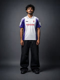 Fiorentina Batistuta #9 | Retro Football Jersey – White & Purple | Sublimation Collar | Kit Culture
