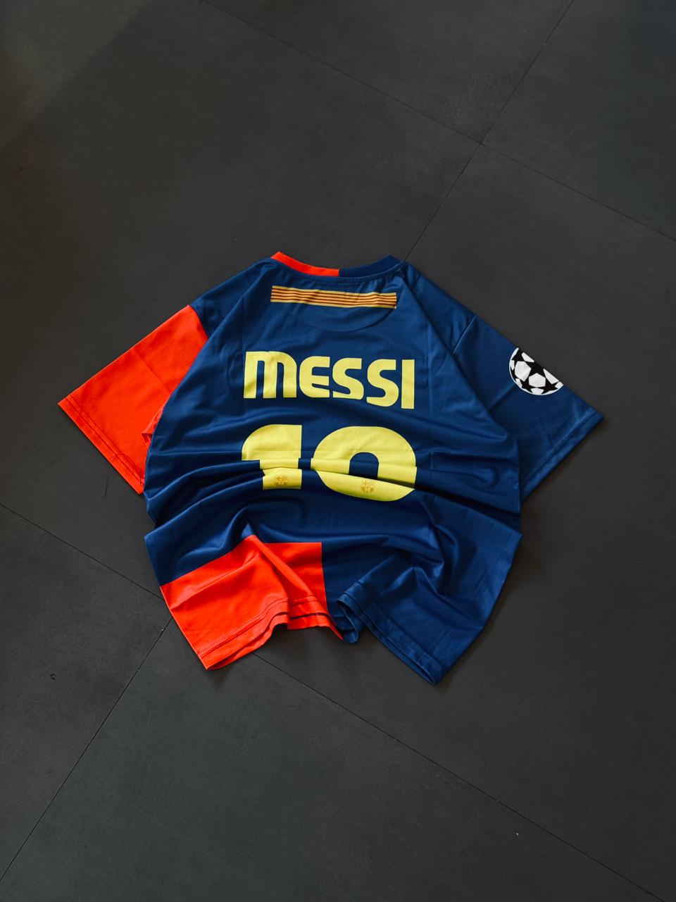 Barcelona 2009 Final Jersey – Messi #10 Retro UCL Kit | Classic embroidery  | Kit Culture