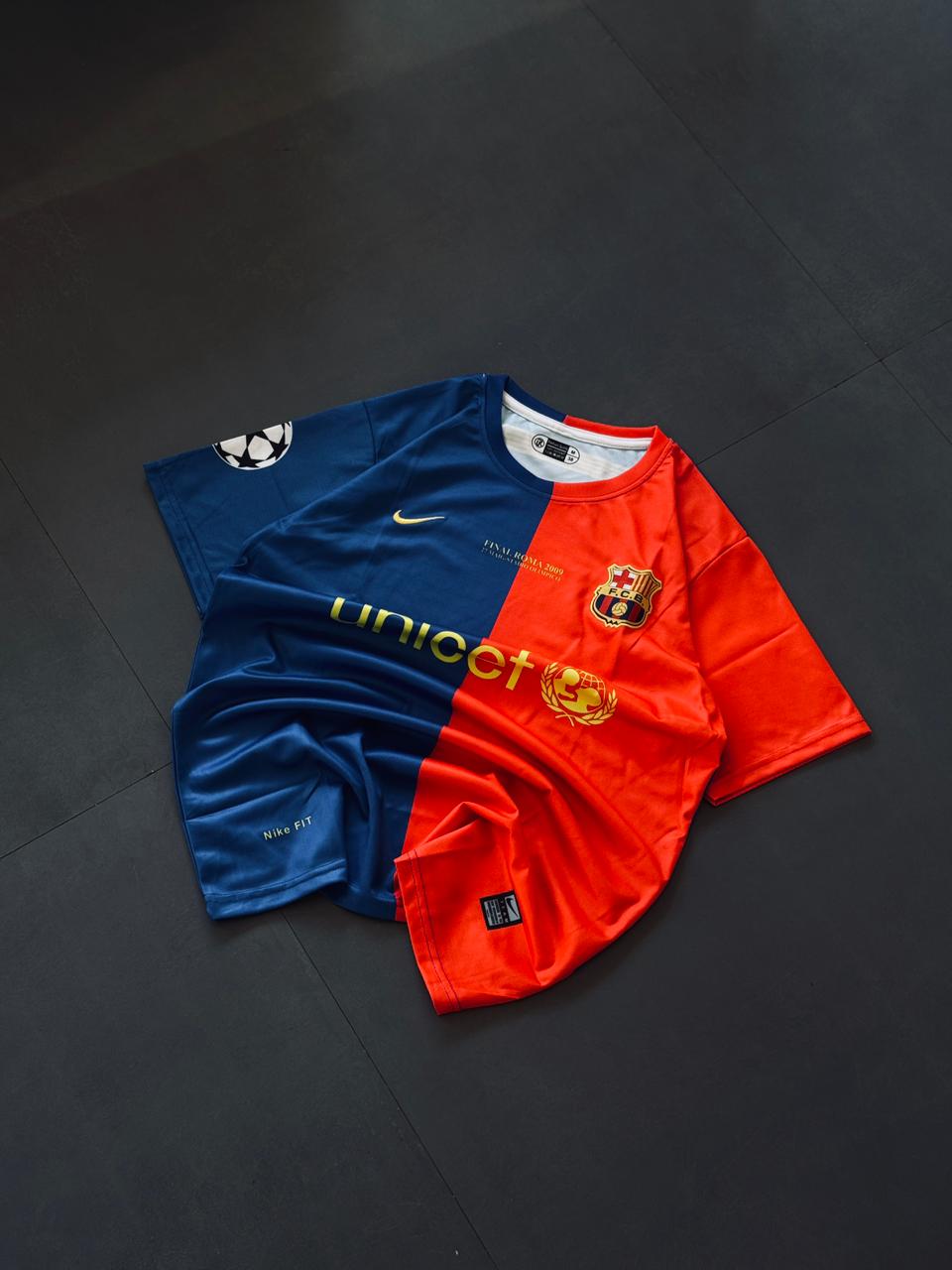 Barcelona 2009 Final Jersey – Messi #10 Retro UCL Kit | Classic embroidery  | Kit Culture