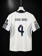 Real Madrid 2009 Home Jersey Sergio Ramos #4 – Retro Oversize Football Kit | Kit Culture