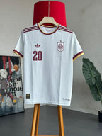 Spain 2026 Away Jersey PEDRI #20 White Edition | Sublimation | Football Jersey – Kit Culture