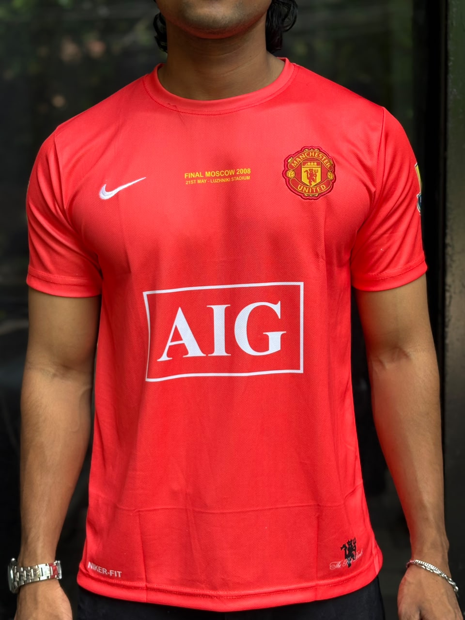 Cristiano Ronaldo #7 Manchester Retro Football jersey | Embroidery | Kit Culture