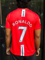Cristiano Ronaldo #7 Manchester Retro Football jersey | Embroidery | Kit Culture