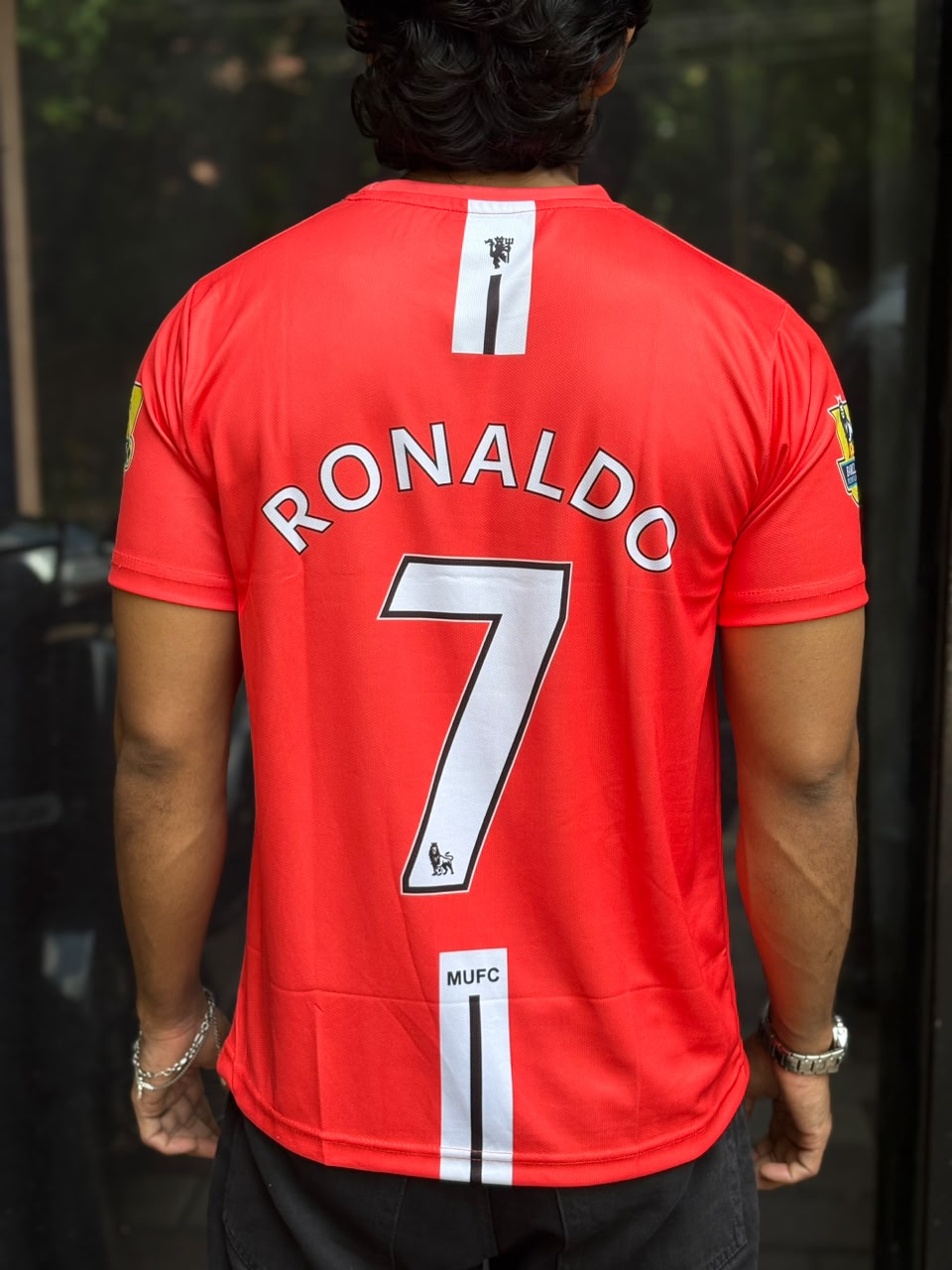 Cristiano Ronaldo #7 Manchester Retro Football jersey | Embroidery | Kit Culture