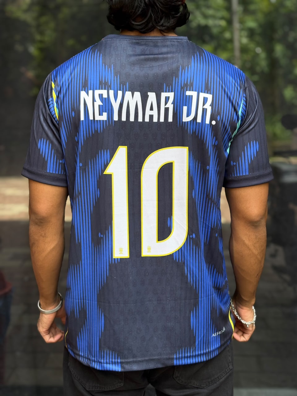 Neymar #10 Brazil 2026 world cup away football jersey | Embroidery | Kit Culture
