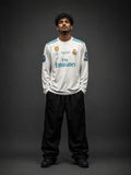 Real Madrid Ronaldo 2018 Final Jersey – White Long Sleeve Football Jersey - Sublimation - Kit Culture