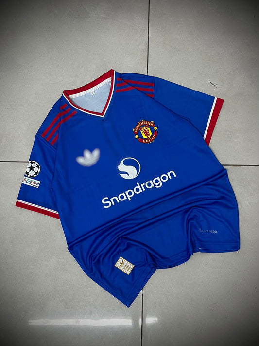 Manchester United Bruno Fernandes #8 | Blue Away Jersey 2026/27 | Sublimation | Kit Culture