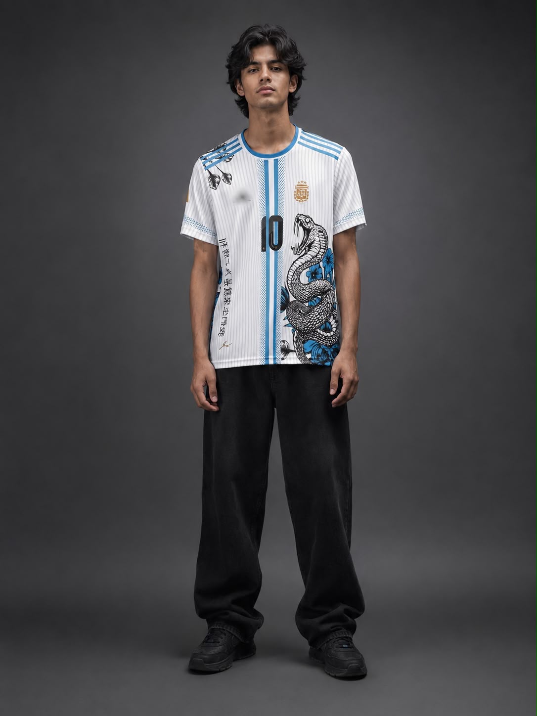Argentina Dragon Edition Jersey – Messi #10 | Limited Edition | Embroidered | Kit Culture