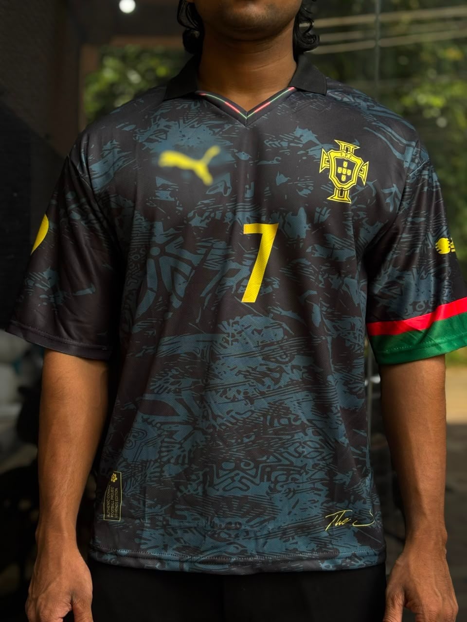 Portugal Ronaldo 7 2025 | Oversize Collar Football Jersey | Kit Culture