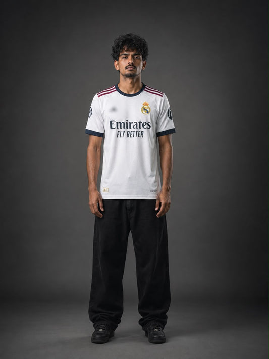 Real Madrid 2026/27 Home Jersey – Vini Jr. #7 | Sublimation Football Jersey | Kit Culture