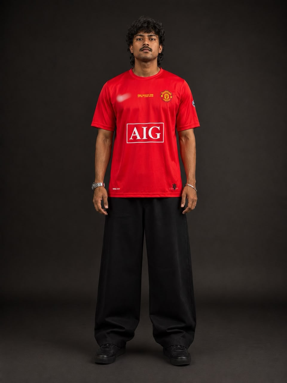 Cristiano Ronaldo #7 Manchester Retro Football jersey | Embroidery | Kit Culture