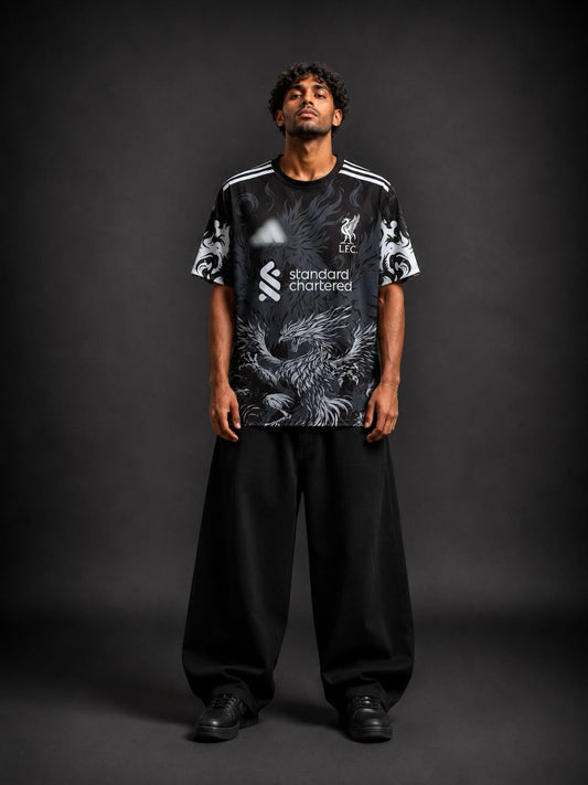 Liverpool Black Dragon Edition Football Jersey – Sublimation | Kit Culture