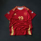 Lamine Yamal Spain Jersey 19 – Home Kit | Kit Culture