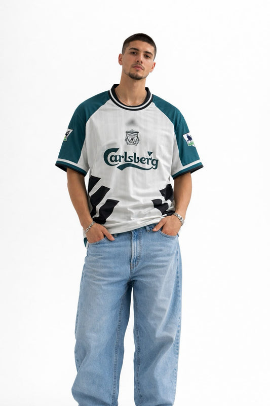Liverpool 1995-96 Away Retro Jersey Fowler 23 |Embroidery | Kit Culture
