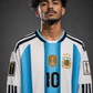 Argentina Messi 10 Home Jersey 2026 – Full Sleeve - Player Edition - Kit Culture