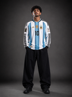 Argentina Messi 10 Home Jersey 2026 – Full Sleeve - Player Edition - Kit Culture