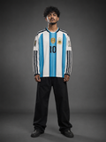 Argentina Messi 10 Home Jersey 2026 – Full Sleeve - Player Edition - Kit Culture