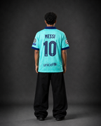 Barcelona 2019-20 Away Jersey | Messi #10 | Retro Football Shirt | UCL Edition | Kit Culture