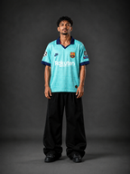 Barcelona 2019-20 Away Jersey | Messi #10 | Retro Football Shirt | UCL Edition | Kit Culture