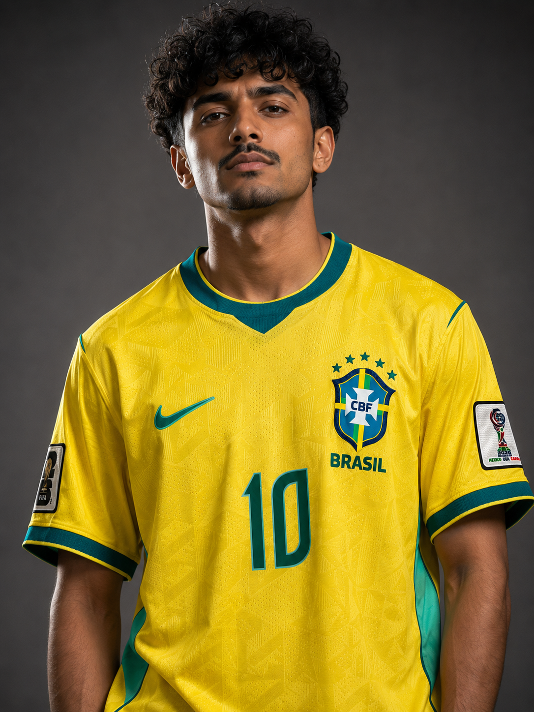 Brazil Neymar Jr #10 2026 Home Jersey – Player Edition - Kit Culture