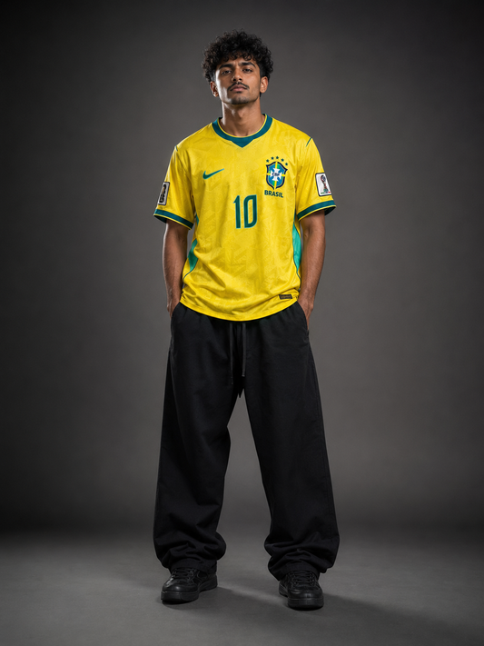 Brazil Neymar Jr #10 2026 Home Jersey – Player Edition - Kit Culture
