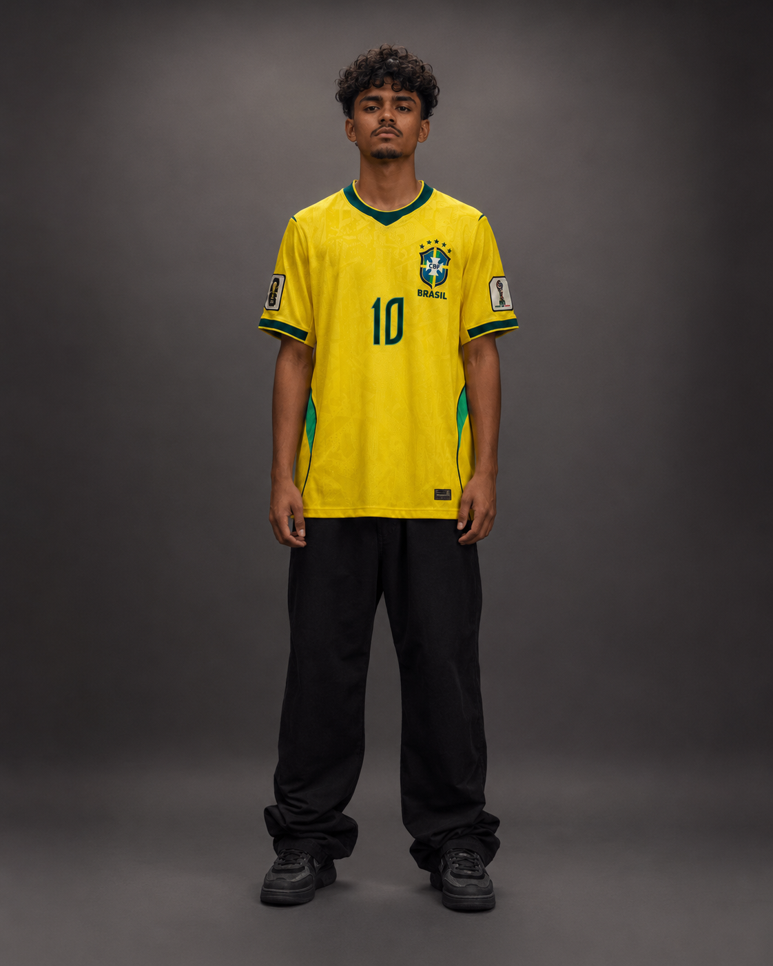 Brazil Neymar Jr #10 2026 Home Jersey – Player Edition - Kit Culture