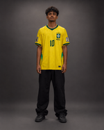 Brazil Neymar Jr #10 2026 Home Jersey – Player Edition - Kit Culture