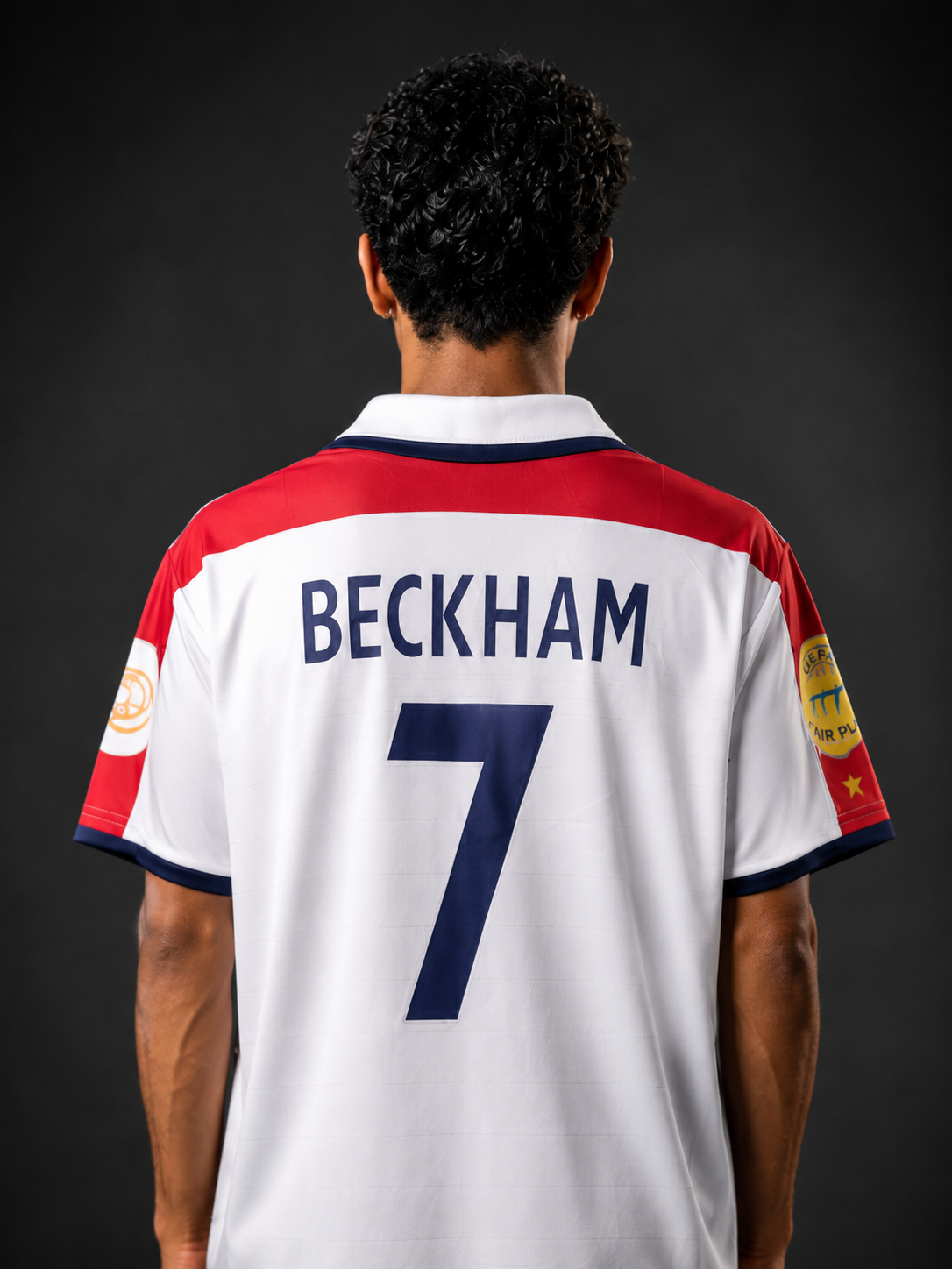 England 2002 Home Jersey | Beckham #7 | Retro Football Shirt | Vintage England Kit | Kit Culture