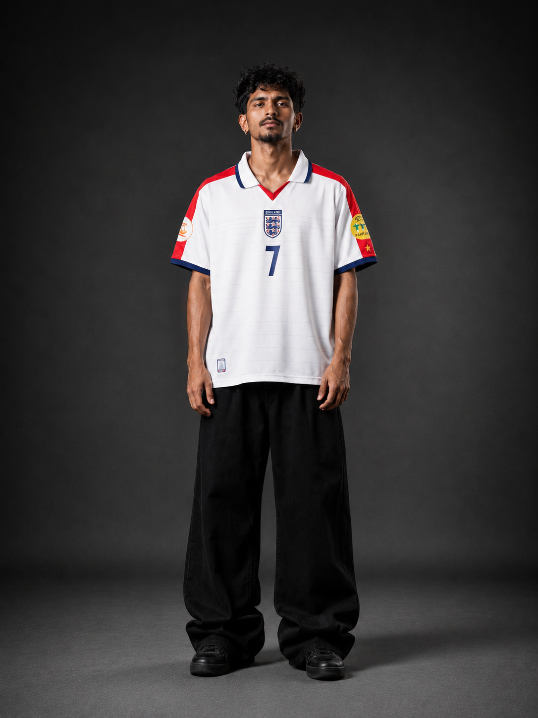 England 2002 Home Jersey | Beckham #7 | Retro Football Shirt | Vintage England Kit | Kit Culture