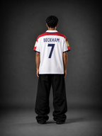 England 2002 Home Jersey | Beckham #7 | Retro Football Shirt | Vintage England Kit | Kit Culture