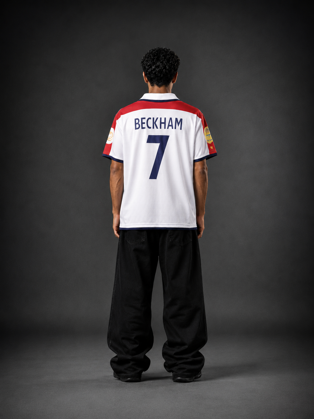 England 2002 Home Jersey | Beckham #7 | Retro Football Shirt | Vintage England Kit | Kit Culture