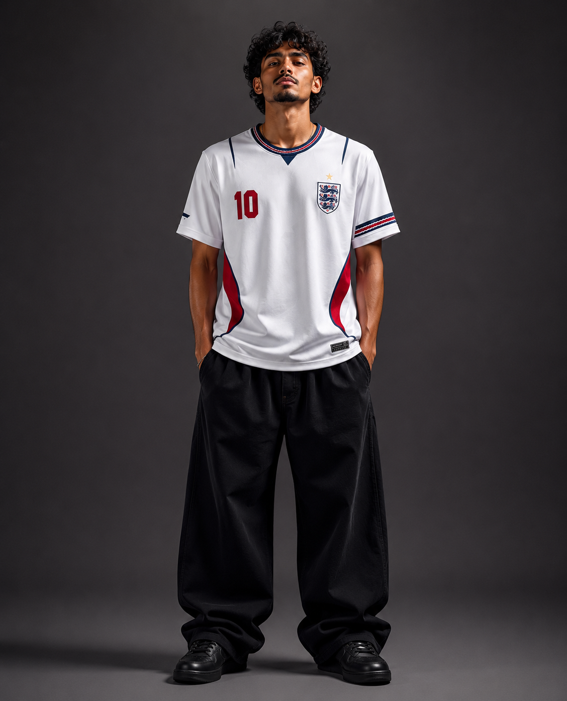 England Home Jersey 2025/26 – Bellingham #10 | Sublimation | Kit Culture