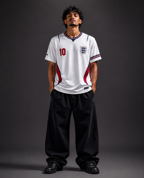 England Home Jersey 2025/26 – Bellingham #10 | Sublimation | Kit Culture