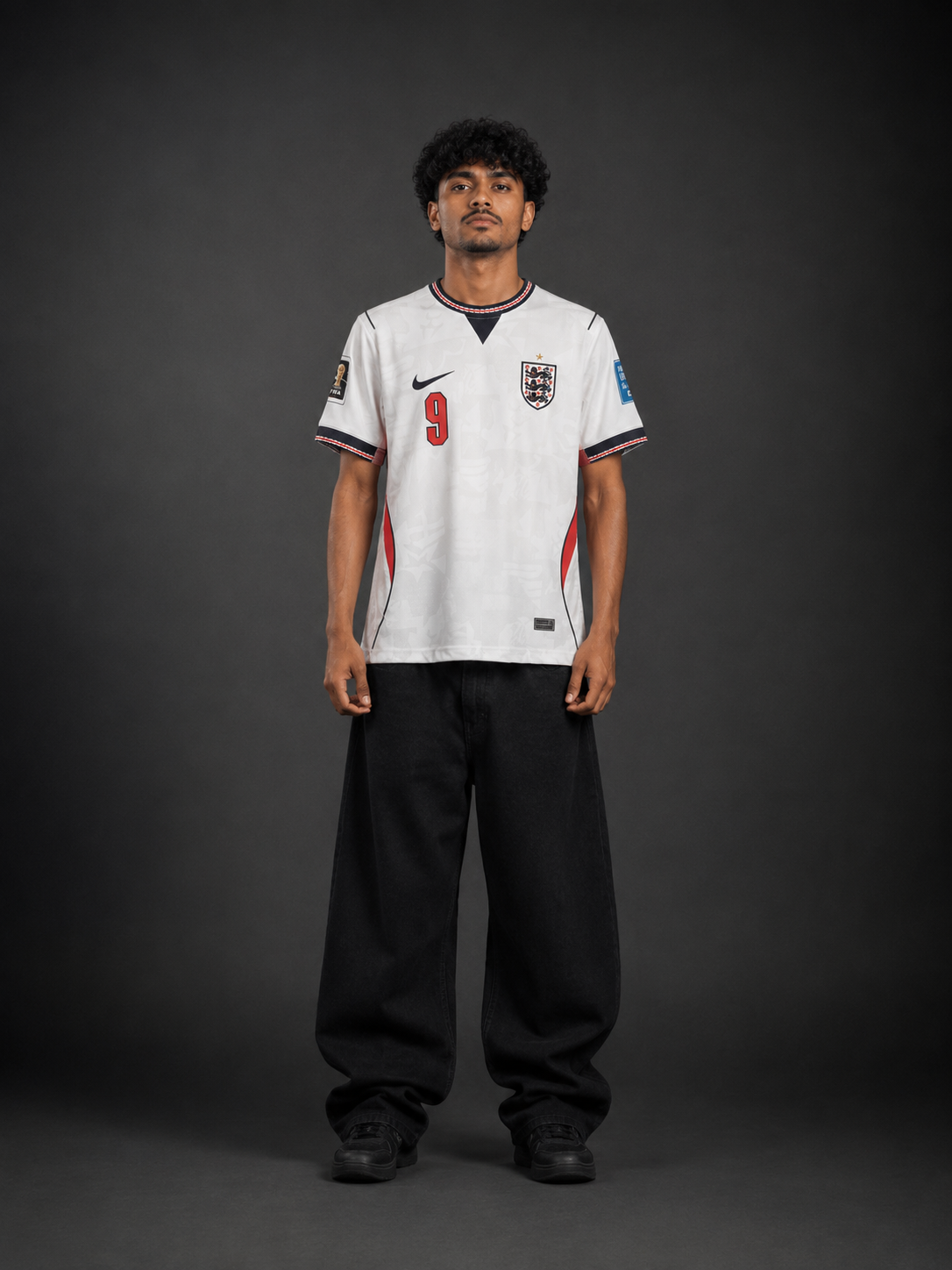 England Home Harry Kane 9 Football Jersey | Sublimation | Kit Culture