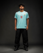 France 2025/26 Away Jersey – Mbappé #10 Mint Blue Football Shirt | Sublimation | Kit Culture