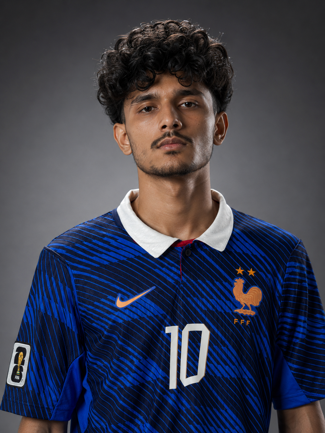 France Mbappé 10 Home Jersey 2026 - Player Edition - Kit Culture