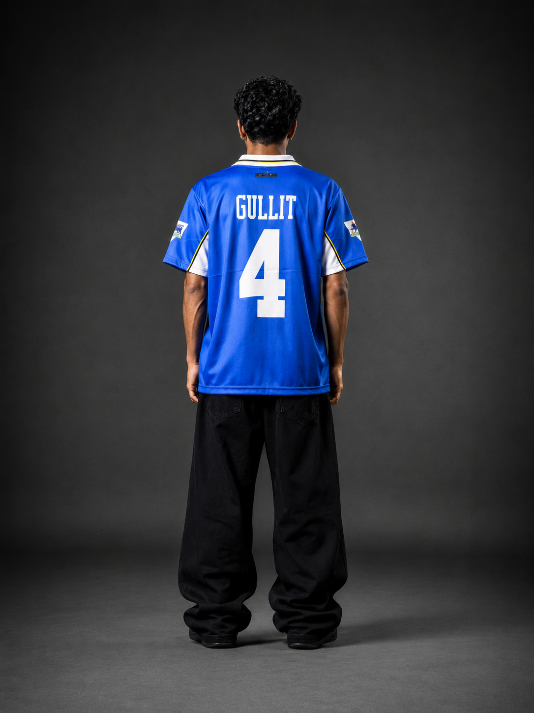 Chelsea 1997-99 Home Jersey - Gullit #4- Retro Football Shirt | Sublimation | Kit Culture