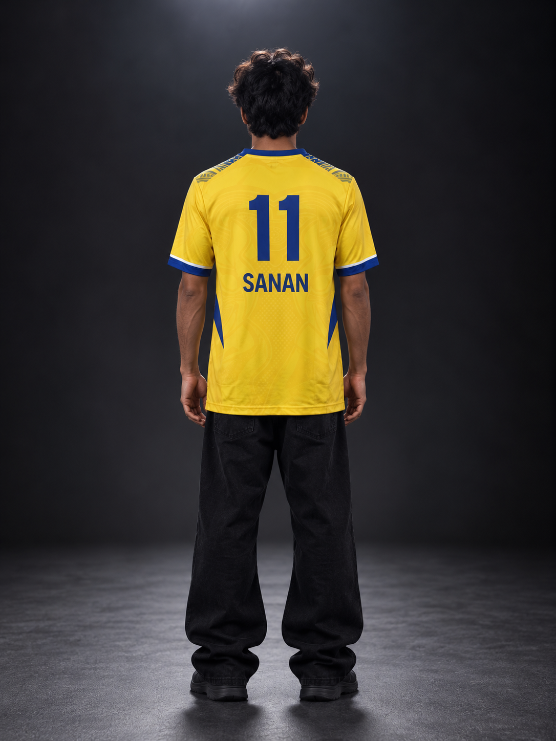 Kerala Blasters Sanan #11 Home Jersey | Sublimation | Kit Culture