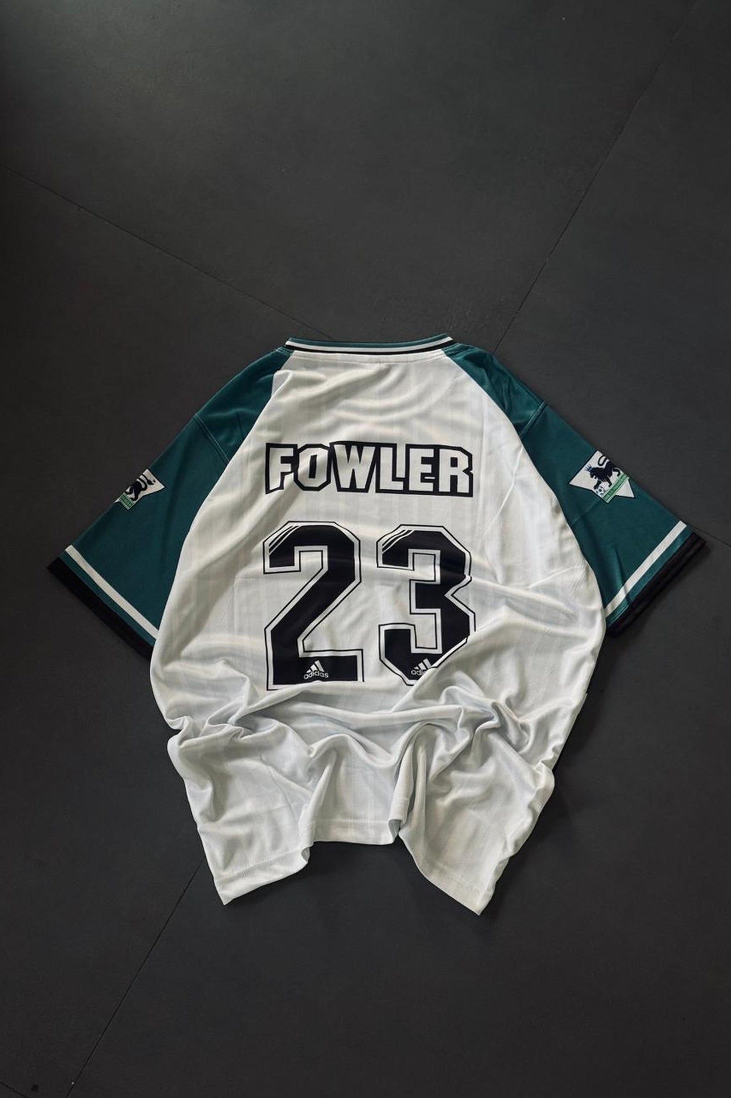 Liverpool 1995-96 Away Retro Jersey Fowler 23 |Embroidery | Kit Culture