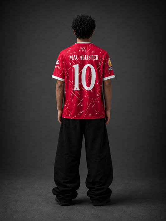 Liverpool Mac Allister #10 2025/26 Home Jersey – Sublimation | Kit Culture
