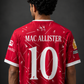 Liverpool Mac Allister #10 2025/26 Home Jersey – Sublimation | Kit Culture