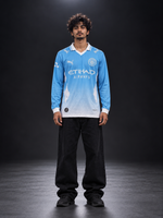 Manchester City Haaland #9 Home Full Sleeve Jersey | Sublimation Collar | Kit Culture