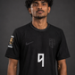 Norway Away Haaland 9 Football Jersey – Black Edition | Sublimation | Kit Culture