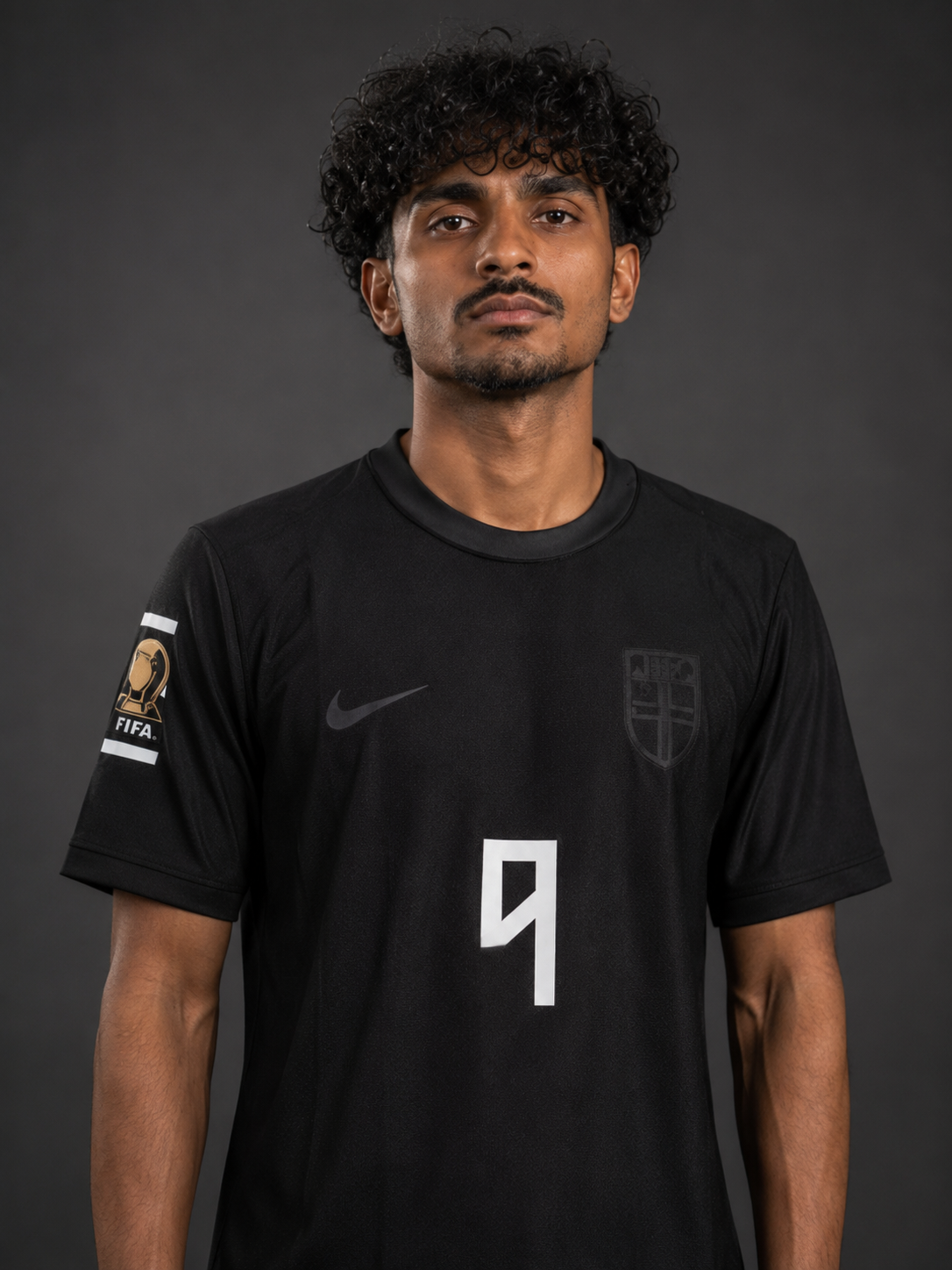 Norway Away Haaland 9 Football Jersey – Black Edition | Sublimation | Kit Culture