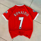 Manchester United 2008 Retro Ronaldo #7 Jersey – Red Home Kit | Embroidery| Kit Culture