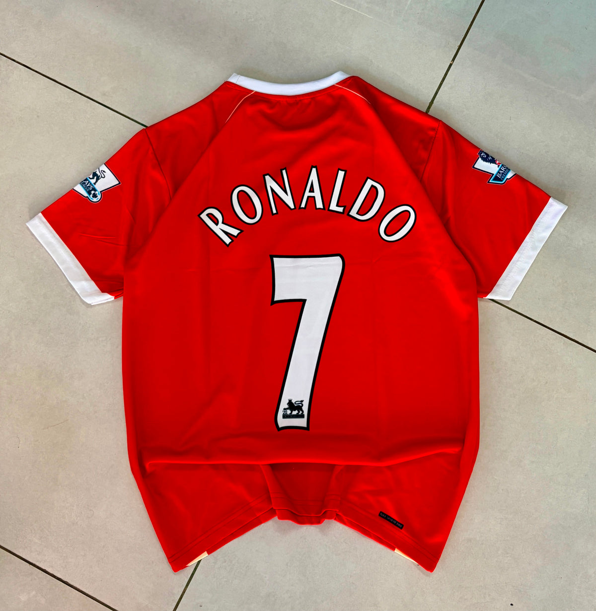 Manchester United 2008 Retro Ronaldo #7 Jersey – Red Home Kit | Embroidery| Kit Culture