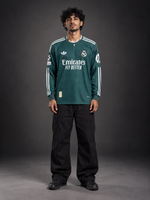 Real Madrid Away Green Bellingham #5 Full Sleeve Jersey | Embroidery| Kit Culture