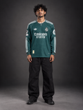 Real Madrid Away Green Bellingham #5 Full Sleeve Jersey | Embroidery| Kit Culture