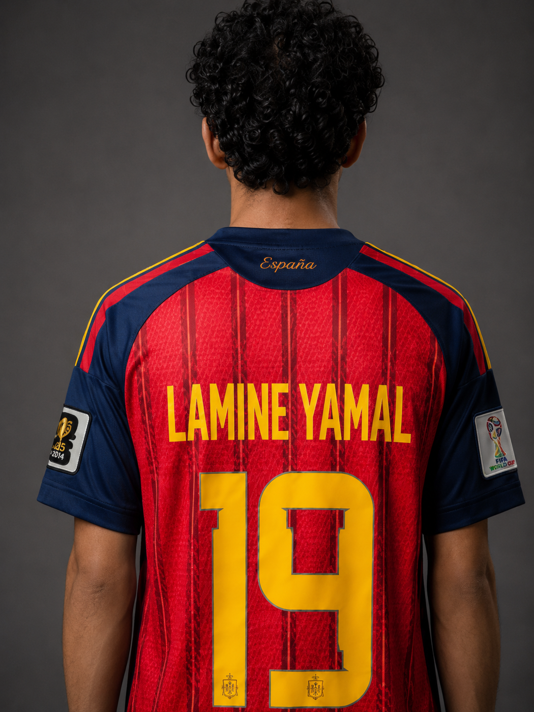 Spain 2026 Home Jersey – Lamine Yamal #19 - Player Edition - Kit Culture